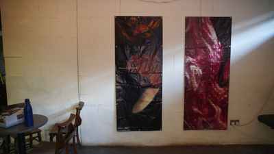 Installation view, Avalon Cafe, London, 2024